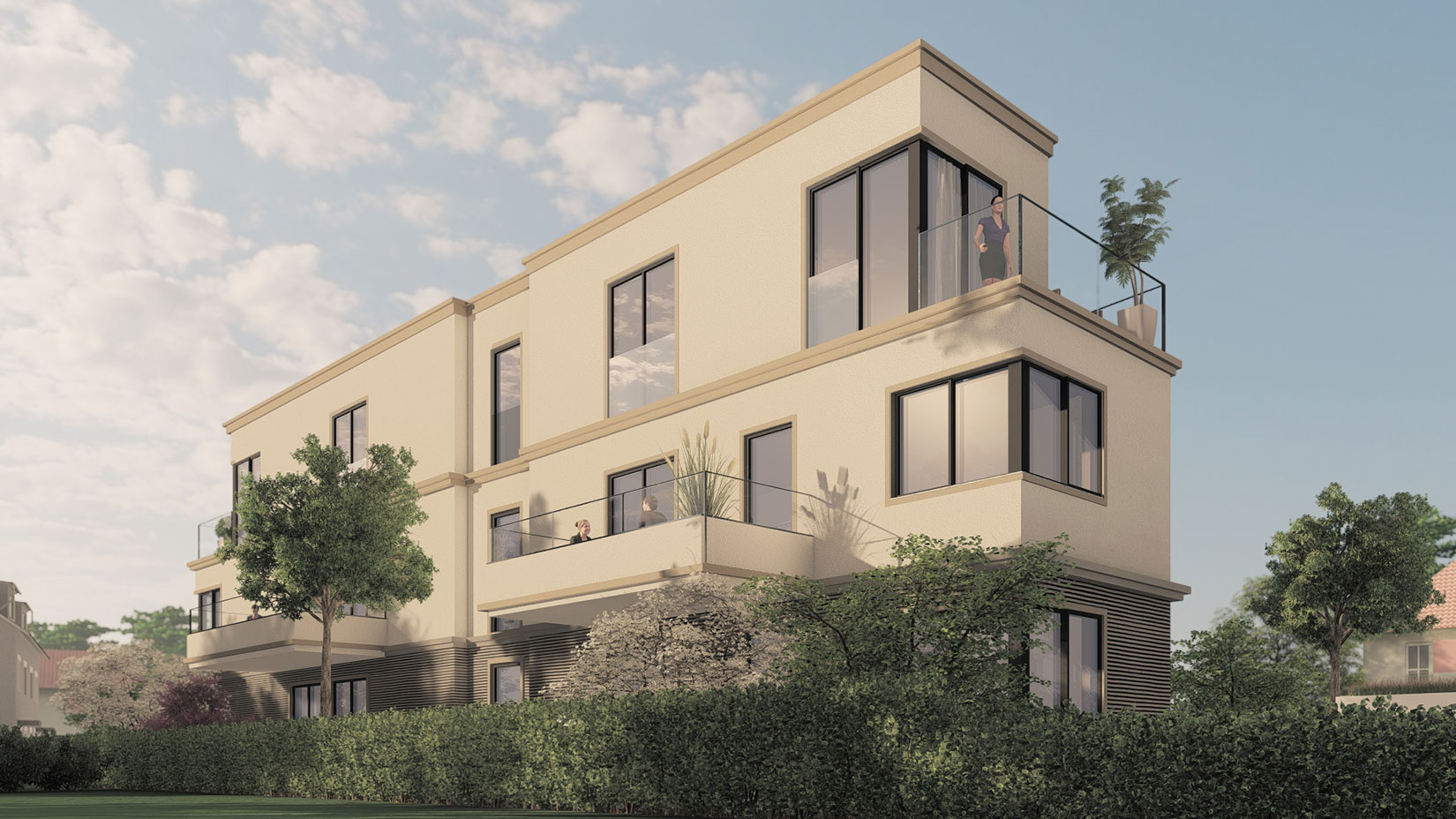 Wohnanlage Stadtweg, Frankfurt