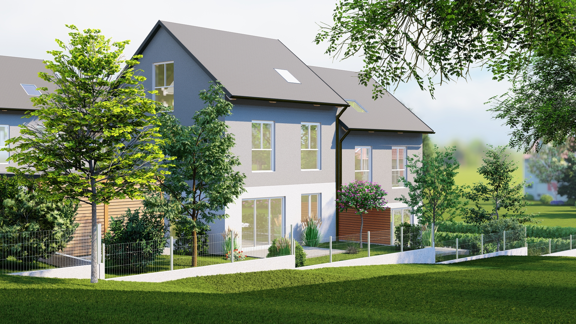 DHH Wohnviertel, Dr. Kämpf Strasse, Bobingen